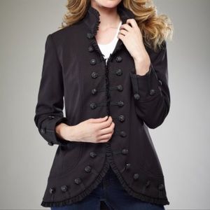 I-N-S-I-G-H-T New York Black Band Military Jacket